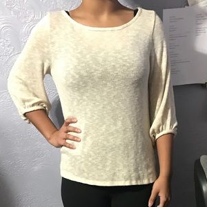 Tini Lili Gold and Beige Sweater